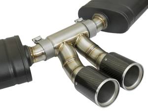 aFe Power Performance Parts & Installation | 1350 Offroad - aFe MACH Force-Xp 2-1/2-in to 2-in Stainless Steel Cat-Back Exhaust System Carbon - 49-36415-C - Image 9