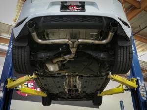 aFe Power Performance Parts & Installation | 1350 Offroad - aFe MACH Force-Xp 3-in to 2-1/2-in Stainless Steel Cat-Back Exhaust System Black - 49-36418-B - Image 1