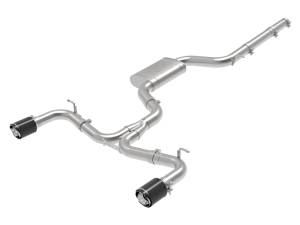 aFe Power Performance Parts & Installation | 1350 Offroad - aFe MACH Force-Xp 3-in to 2-1/2-in Stainless Steel Cat-Back Exhaust System Carbon - 49-36418-C - Image 4