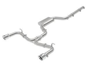aFe Power Performance Parts & Installation | 1350 Offroad - aFe MACH Force-Xp 3-in to 2-1/2-in Stainless Steel Cat-Back Exhaust System Polished - 49-36418-P - Image 4