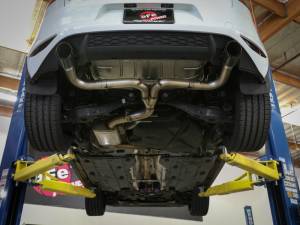 aFe Power Performance Parts & Installation | 1350 Offroad - aFe MACH Force-Xp 3-in to 2-1/2-in Stainless Steel Cat-Back Exhaust System Carbon - 49-36418-C - Image 1