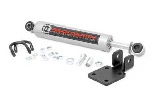 Rough Country Lift Kits & Suspension | 1350 Offroad - Rough Country Steering Upgrade Kit, with Steering Stabilizer, for Jeep HD, [TJ/XJ/MJ/ZJ] - 10613 - Image 4