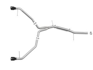 aFe Power Performance Parts & Installation | 1350 Offroad - aFe MACH Force-Xp 3-in to 2-1/2-in Stainless Steel Axle-Back Exhaust System Black - 49-36419-B - Image 6
