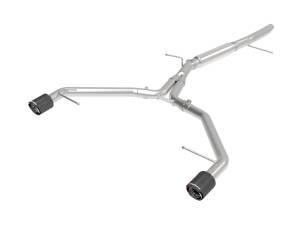 aFe Power Performance Parts & Installation | 1350 Offroad - aFe MACH Force-Xp 3-in to 2-1/2-in Stainless Steel Axle-Back Exhaust System Carbon - 49-36419-C - Image 4