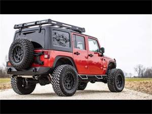 Rough Country Lift Kits & Suspension | 1350 Offroad - Rough Country Roof Rack System, with Black-Series Led Lights - 10615 - Image 2