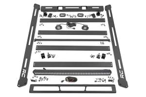 Rough Country Lift Kits & Suspension | 1350 Offroad - Rough Country Roof Rack System, with Black-Series Led Lights - 10615 - Image 1