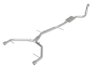 aFe Power Performance Parts & Installation | 1350 Offroad - aFe MACH Force-Xp 3-in to 2-1/2-in Stainless Steel Cat-Back Exhaust System Polished - 49-36420-P - Image 4