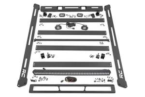 Rough Country Lift Kits & Suspension | 1350 Offroad - Rough Country Roof Rack System, with Black-Series Led Lights - 10622 - Image 1