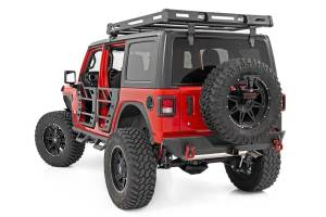 Rough Country Lift Kits & Suspension | 1350 Offroad - Rough Country Roof Rack System, with Black-Series Led Lights - 10622 - Image 3