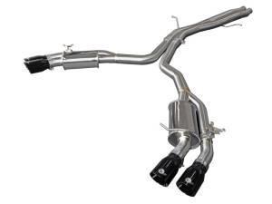 aFe Power Performance Parts & Installation | 1350 Offroad - aFe MACH Force-Xp 3-in to 2-1/2-in Stainless Steel Axle-Back Exhaust System Black - 49-36427-B - Image 3
