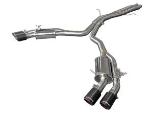 aFe Power Performance Parts & Installation | 1350 Offroad - aFe MACH Force-Xp 3-in to 2-1/2-in Stainless Steel Axle-Back Exhaust System Carbon - 49-36427-C - Image 5