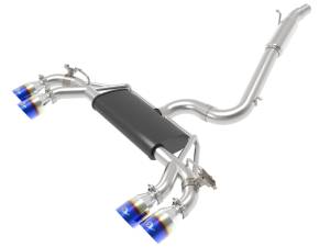 aFe Power Performance Parts & Installation | 1350 Offroad - aFe MACH Force-Xp 3-in to 2-1/2IN Stainless Steel Cat-Back Exhaust with Blue Flame Tip - 49-36430-L - Image 4