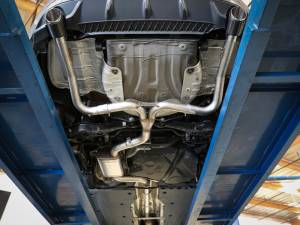 aFe Power Performance Parts & Installation | 1350 Offroad - aFe MACH Force-Xp 3-in to 2-1/2-in Stainless Steel Cat-Back Exhaust System Carbon - 49-36432-C - Image 2