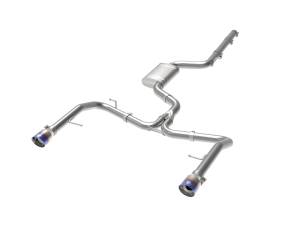 aFe Power Performance Parts & Installation | 1350 Offroad - aFe MACH Force-Xp 3-in to 2-1/2-in Stainless Steel Cat-Back Exhaust System Polished - 49-36432-L - Image 4