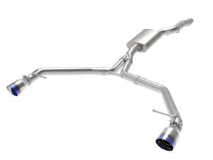 aFe Power Performance Parts & Installation | 1350 Offroad - aFe MACH Force-Xp 3 to 2-1/2-in Stainless Steel Axle-Back Exhaust with Blue Flame Tip - 49-36437-L - Image 4