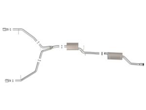 aFe Power Performance Parts & Installation | 1350 Offroad - aFe MACH Force-Xp 3 to 2-1/2-in Stainless Steel Cat-Back Exhaust with Polished Tip - 49-36438-P - Image 5