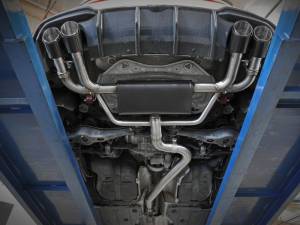 aFe Power Performance Parts & Installation | 1350 Offroad - aFe MACH Force-Xp 3-in to 2-1/2-in Stainless Steel Cat-Back Exhaust System Black - 49-36442-B - Image 1