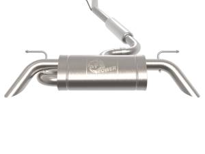 aFe Power Performance Parts & Installation | 1350 Offroad - aFe MACH Force-Xp 2-1/2-in Stainless Steel Cat-Back Exhaust System with Resonator - 49-36444-1 - Image 5