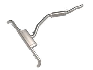 aFe Power Performance Parts & Installation | 1350 Offroad - aFe MACH Force-Xp 3-in to 2-1/2-in Stainless Steel Cat-Back Exhaust System - 49-36447 - Image 3