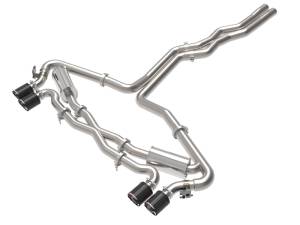 aFe Power Performance Parts & Installation | 1350 Offroad - aFe MACH Force-Xp 3-in to 2-1/2-in Stainless Steel Cat-Back Exhaust System Carbon - 49-36448-C - Image 4