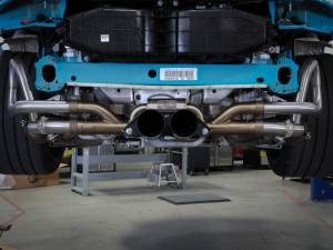 aFe Power Performance Parts & Installation | 1350 Offroad - aFe MACH Force-Xp 2-1/2-in 304 Stainless Steel Cat-Back Exhaust with Black Tips - 49-36450-B - Image 1