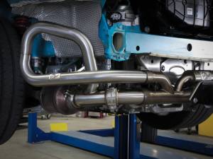 aFe Power Performance Parts & Installation | 1350 Offroad - aFe MACH Force-Xp 2-1/2-in 304 Stainless Steel Cat-Back Exhaust with Black Tips - 49-36450-B - Image 3