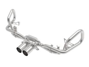 aFe Power Performance Parts & Installation | 1350 Offroad - aFe MACH Force-Xp 2-1/2-in 304 Stainless Steel Cat-Back Exhaust with Brushed Tips - 49-36450-H - Image 4
