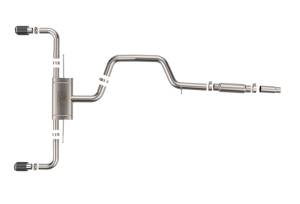 aFe Power Performance Parts & Installation | 1350 Offroad - aFe MACH Force-Xp 3-in to 2-1/2-in Stainless Steel Cat-Back Exhaust System Carbon - 49-36454-C - Image 5