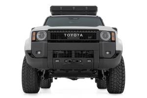 Rough Country Lift Kits & Suspension | 1350 Offroad - Rough Country Hidden Winch Mounting Plate, with White SAE Fog Light, Fairlead Mount - 10747A - Image 3
