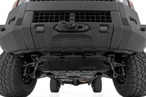 Rough Country Lift Kits & Suspension | 1350 Offroad - Rough Country Hidden Winch Mounting Plate, with White SAE Fog Light, Fairlead Mount - 10747A - Image 6