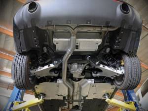 aFe Power Performance Parts & Installation | 1350 Offroad - aFe MACH Force-Xp 2-in to 2-1/2-in Stainless Steel Axle-Back Exhaust System Alfa Romeo Giulia 17-26 L4-2.0L (t) - 49-36902 - Image 1