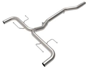 aFe Power Performance Parts & Installation | 1350 Offroad - aFe MACH Force-Xp 2-in to 2-1/2-in Stainless Steel Axle-Back Exhaust System Alfa Romeo Giulia 17-26 L4-2.0L (t) - 49-36902 - Image 2