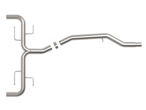 aFe Power Performance Parts & Installation | 1350 Offroad - aFe MACH Force-Xp 2-in to 2-1/2-in Stainless Steel Axle-Back Exhaust System Alfa Romeo Giulia 17-26 L4-2.0L (t) - 49-36902 - Image 4