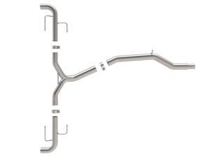 aFe Power Performance Parts & Installation | 1350 Offroad - aFe MACH Force-Xp 3-in to 2-1/2-in 304 Stainless Steel Axle-Back Exhaust System Alfa Romeo Stelvio 17-26 L4-2.0L (t) - 49-36906 - Image 5