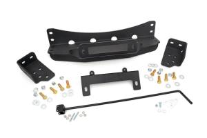 Rough Country Lift Kits & Suspension | 1350 Offroad - Rough Country Hidden Winch Mounting Plate, License Plate Relocation Bracket, Mounting Brackets, Hardware - 1080 - Image 1