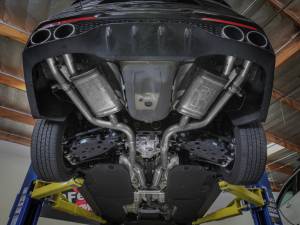aFe Power Performance Parts & Installation | 1350 Offroad - aFe Gemini XV 3-in to 2-1/2 304 Stainless Steel Cat-Back Exhaust System with Cut-Out - 49-37024 - Image 2