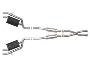 aFe Power Performance Parts & Installation | 1350 Offroad - aFe Gemini XV 2-1/2-in 304 Stainless Steel Cat-Back Exhaust System with Cut-Out - 49-37025 - Image 4