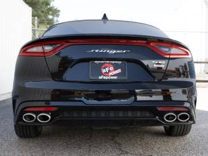 aFe Power Performance Parts & Installation | 1350 Offroad - aFe Gemini XV 3-in to 2-1/2 304 Stainless Steel Cat-Back Exhaust System with Cut-Out - 49-37034 - Image 3