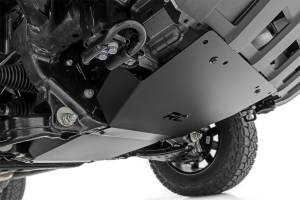 Rough Country Lift Kits & Suspension | 1350 Offroad - Rough Country Skid Plate, Gloss Black, Differential Skid Plate, Hardware - 10919 - Image 3