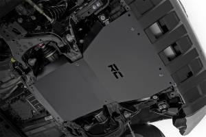 Rough Country Lift Kits & Suspension | 1350 Offroad - Rough Country Skid Plate, Gloss Black, Differential Skid Plate, Hardware - 10919 - Image 6