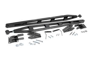 Rough Country Lift Kits & Suspension | 1350 Offroad - Rough Country Traction Bar Kit, for Models with 0-7.5-in Lift, Axle Brackets, Frame Brackets, Hardware - 11001 - Image 1