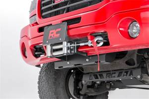 Rough Country Lift Kits & Suspension | 1350 Offroad - Rough Country Hidden Winch Mounting Plate, Mounting Brackets, Grade 8 Hardware - 11002 - Image 2