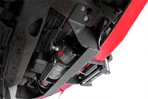 Rough Country Lift Kits & Suspension | 1350 Offroad - Rough Country Hidden Winch Mounting Plate, Mounting Brackets, Grade 8 Hardware - 11002 - Image 3