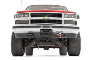 Rough Country Lift Kits & Suspension | 1350 Offroad - Rough Country Winch Mounting Plate, Hidden, Front, Black Carbon Powder Coating - 11008 - Image 3