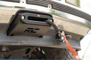 Rough Country Lift Kits & Suspension | 1350 Offroad - Rough Country Winch Mounting Plate, Hidden, Front, Black Carbon Powder Coating - 11008 - Image 5