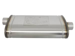 aFe Power Performance Parts & Installation | 1350 Offroad - aFe MACH Force-Xp 304 Stainless Steel Muffler 3-in Inlet (Center) / 3-in Outlet (Off-Center) x 22-in L - 49M30016 - Image 3