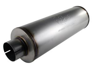 aFe Power Performance Parts & Installation | 1350 Offroad - aFe MACH Force-Xp 409 Stainless Steel Muffler 4-in ID Center/Center x 8-in Dia x 30-in L - 49-91002 - Image 2