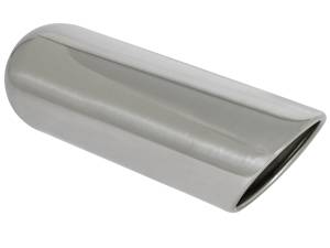aFe Power Performance Parts & Installation | 1350 Offroad - aFe MACH Force-Xp 304 Stainless Steel Clamp-on Exhaust Tip Polished 3-in Inlet x 4-in Outlet x 12-in L - 49-90007 - Image 3