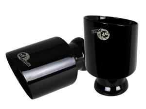 aFe Power Performance Parts & Installation | 1350 Offroad - aFe MACH Force-Xp 4-1/2-in Carbon Fiber OE Replacement Exhaust Tips - 49C32068-B - Image 3