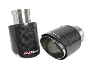 aFe Power Performance Parts & Installation | 1350 Offroad - aFe MACH Force-Xp 4-1/2-in Carbon Fiber OE Replacement Exhaust Tips - 49C32068-C - Image 4